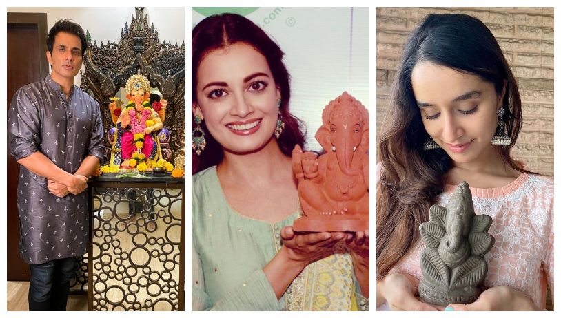 Shraddha Kapoor, Dia Mirza, Sonu Sood: Bollywood welcomes Ganpati to their homes